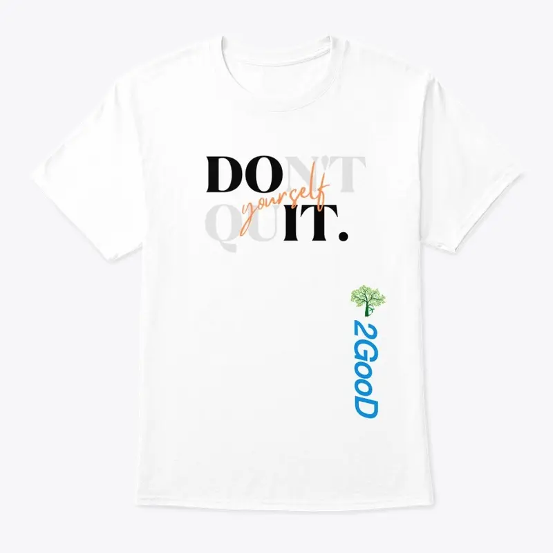 2 GooD Logo T-shirt .Z1. 100% Cotton 