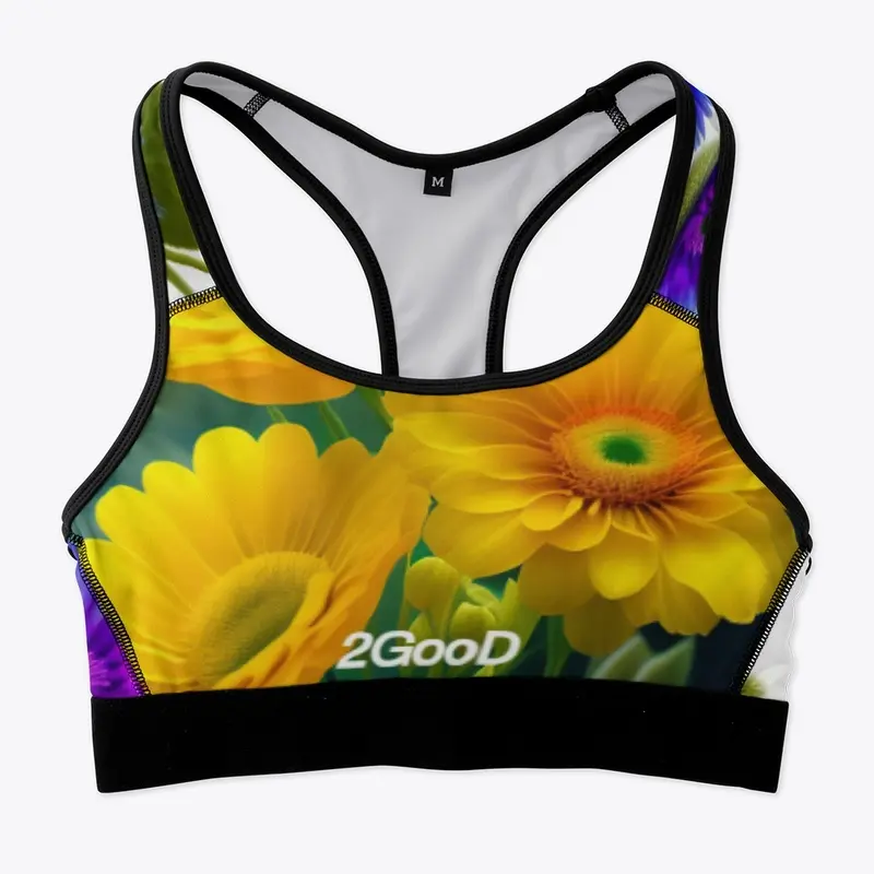 All over print Sports Bra 