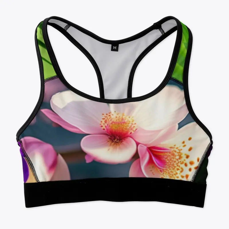 Print Sports Bra