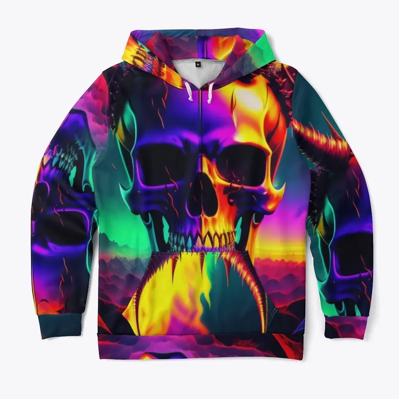 Hot Skeleton Theme Skull